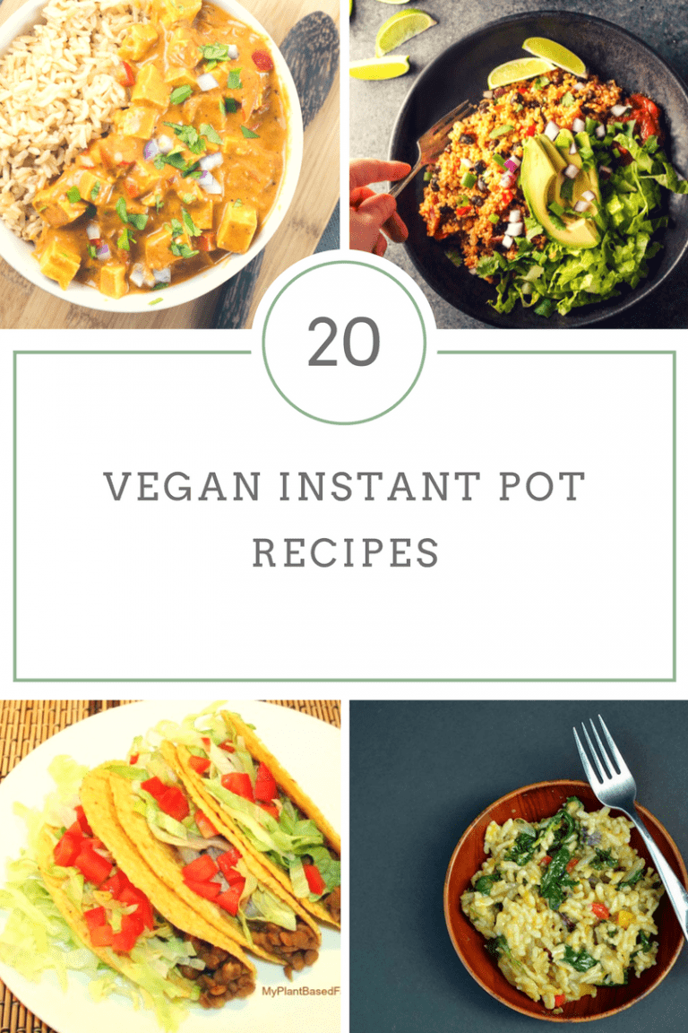 20 Easy Vegan Instant Pot Recipes to Try Today! | The Kindest Way