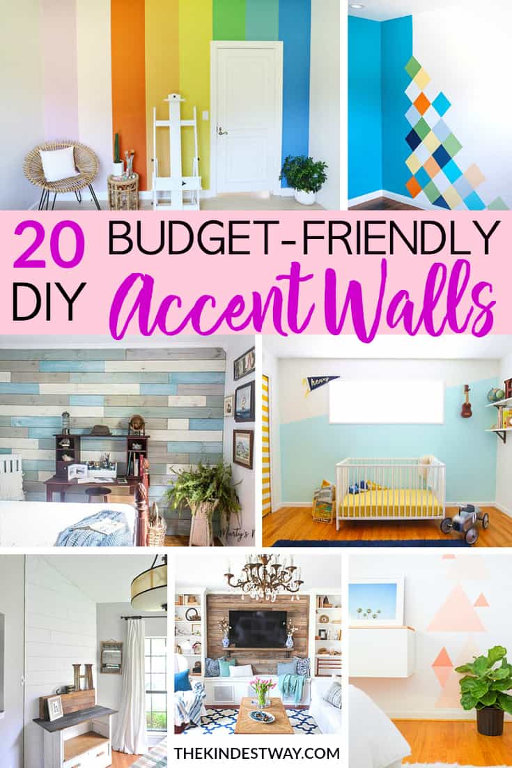 20 DIY Accent Walls You Can Create on a Budget The Kindest Way